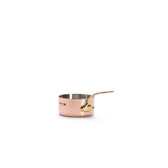 Copper saucepan INOCUIVRE Ø9cm brass handle