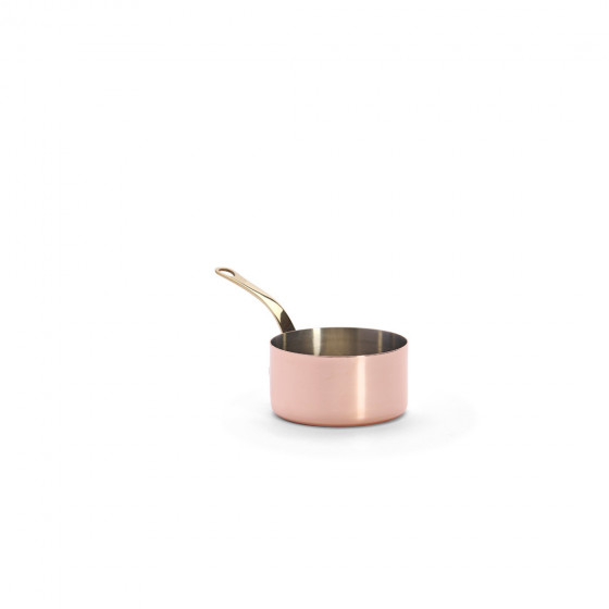 Copper saucepan INOCUIVRE Ø10cm brass handle