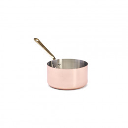 Kasserolle Kupfer-Edelstahl INOCUIVRE Ø18cm mit Messinggriff