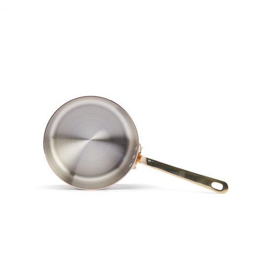 Kasserolle Kupfer-Edelstahl INOCUIVRE Ø18cm mit Messinggriff