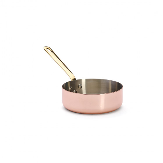 Copper sauté-pan INOCUIVRE Ø16cm brass handle