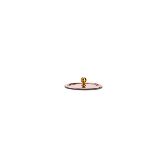 Copper lid with brass handle INOCUIVRE