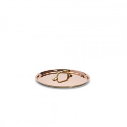 Copper lid with brass handles INOCUIVRE Ø14cm