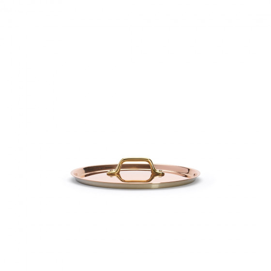 Copper lid with brass handles INOCUIVRE Ø16cm
