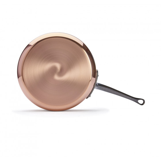 Copper sauté-pan INOCUIVRE Ø28cm cast-iron handle
