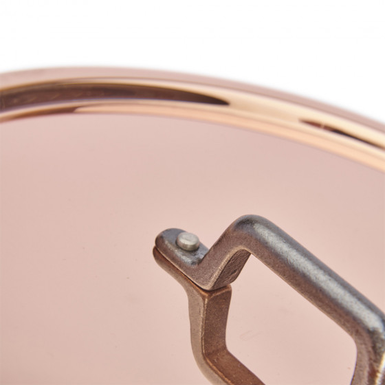 Copper lid with cast-iron handle INOCUIVRE Ø18cm