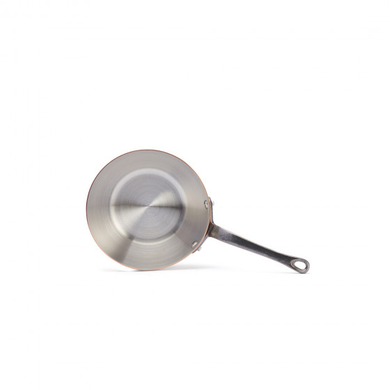 Copper conical sauté-pan INOCUIVRE Ø16cm cast-iron handle