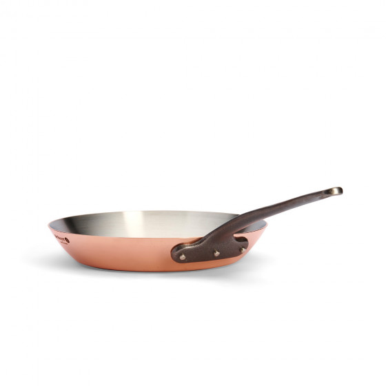 Copper frying pan INOCUIVRE Ø28cm cast-iron handle