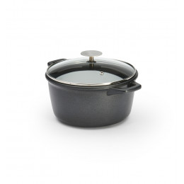 Round non-stick stewpan CHOC EXTREME Ø20cm with glass lid