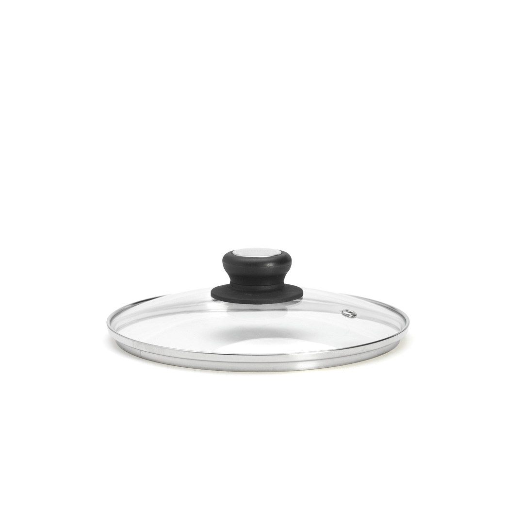 Couvercle en verre bouton bakélite 24cm | Greenweez