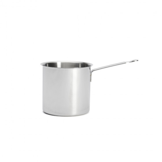 Bain-Marie Edelstahl mit Stiel Ø14cm