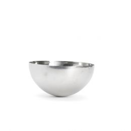 Hemispherical mould, stainless steel
