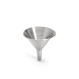 Funnel, stainless steel