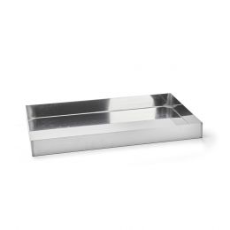 ST. STEEL STRAIGHT GENOISE MOLD, WATERTIGHT