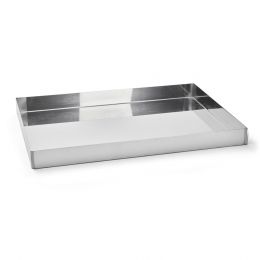 ST. STEEL STRAIGHT GENOISE MOLD, WATERTIGHT