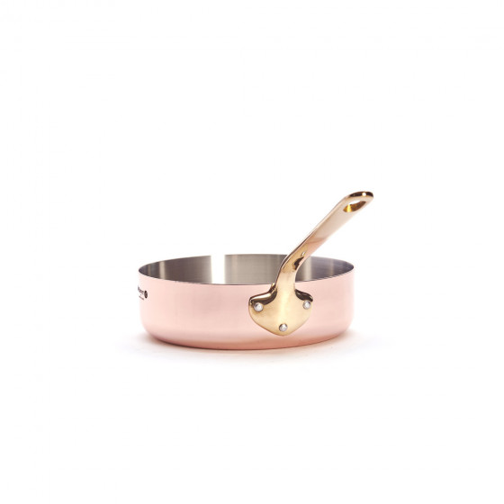 Copper sauté-pan INOCUIVRE Ø20cm brass handle