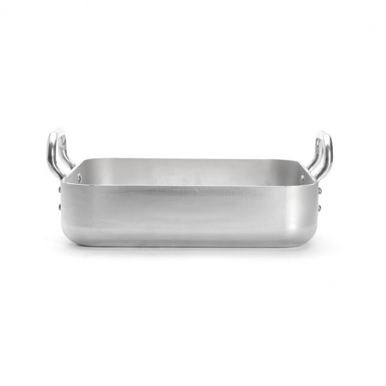 Aluminium roasting-pan 30x30x6,5cm