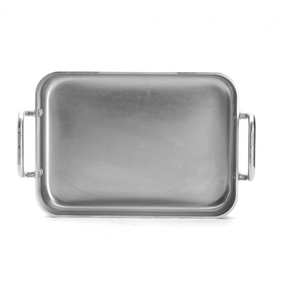 Aluminium roasting-pan 35x25x6,5cm