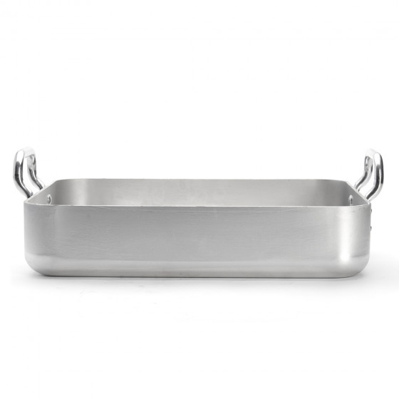 Bräter Aluminium 40x32x8cm