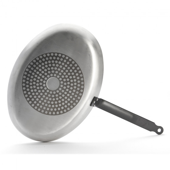 Non-stick frypan with glass lid CHOC RESTO INDUCTION
