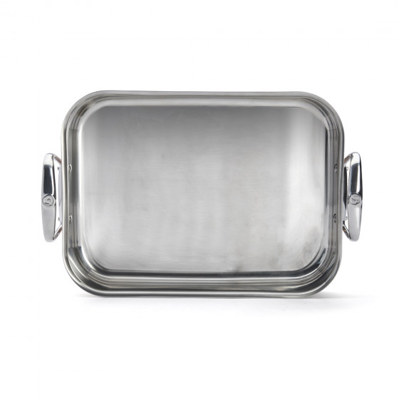 Copper roasting-pan INOCUIVRE 41x27x8cm