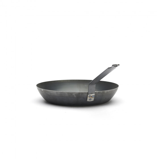 Blue steel frypan LA LYONNAISE Ø32cm