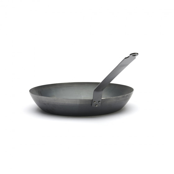 Blue steel frypan LA LYONNAISE Ø45cm