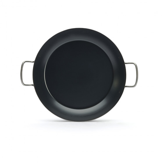Blue steel paella pan LA LYONNAISE Ø34cm