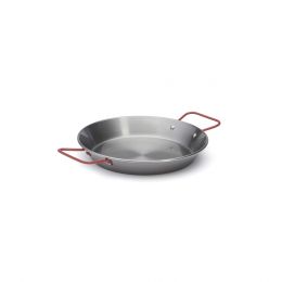 Steel paella pan with hammered bottom LA LYONNAISE