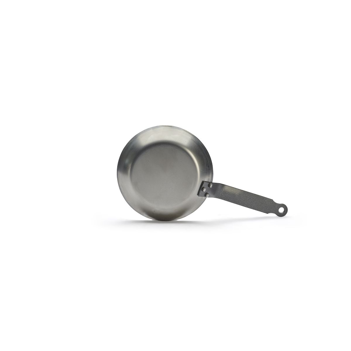 de Buyer 5130.28 Carbone Plus Round Frying Pan with Stainless Steel Cold Handle 28 cm Diameter