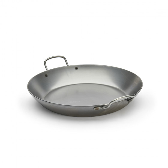 Steel paella pan CARBONE PLUS Ø50cm