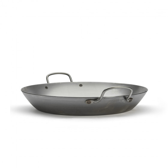 Steel paella pan CARBONE PLUS Ø50cm