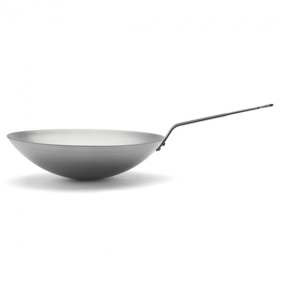 Steel Wok CARBONE PLUS Ø35cm Special induction cooker
