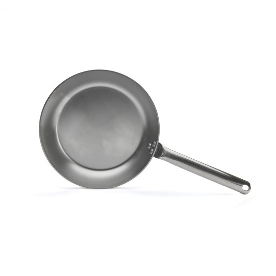 Bratpfanne Eisen CARBONE PLUS Ø28cm mit Griff aus Edelstahl