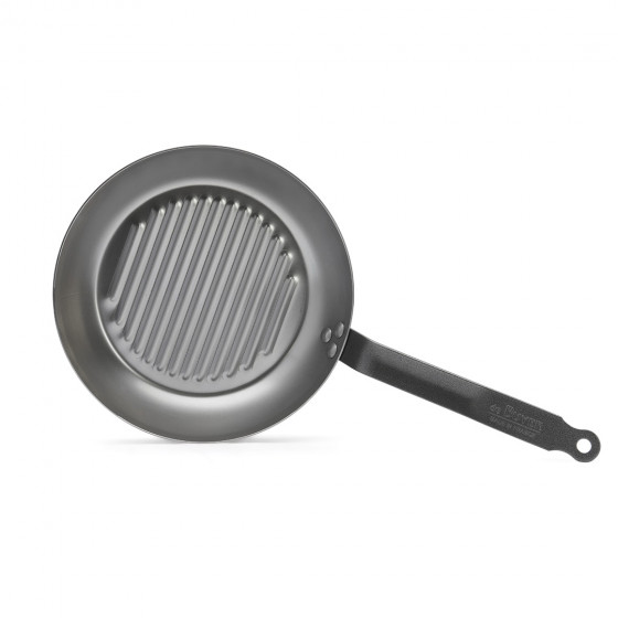 Steel "Grill" frypan CARBONE PLUS Ø26cm