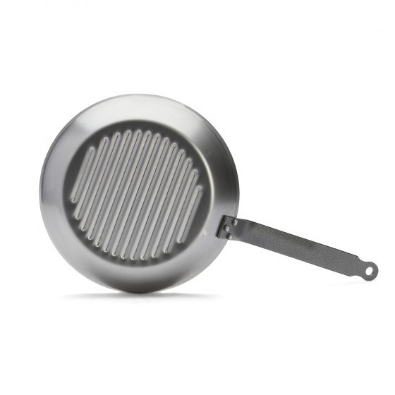 Steel "Grill" frypan CARBONE PLUS Ø26cm