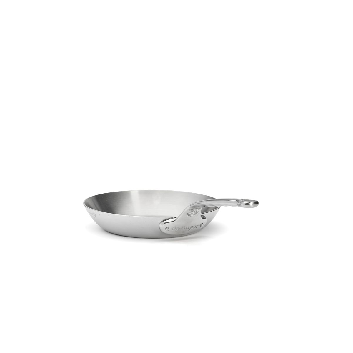 De Buyer Affinity Stainless Steel Conical Saute Pan 24cm