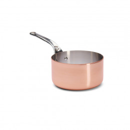 Kupferkasserolle PRIMA MATERA Ø16cm - Edelstahlgriff