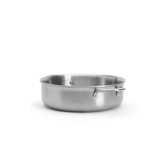 Stainless steel sauté-pan ALCHIMY Ø24cm without lid