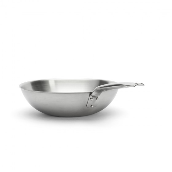 Stainless steel Wok ALCHIMY Ø28cm