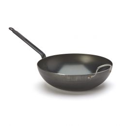 Blue steel Wok BLUE CARBON Ø32cm