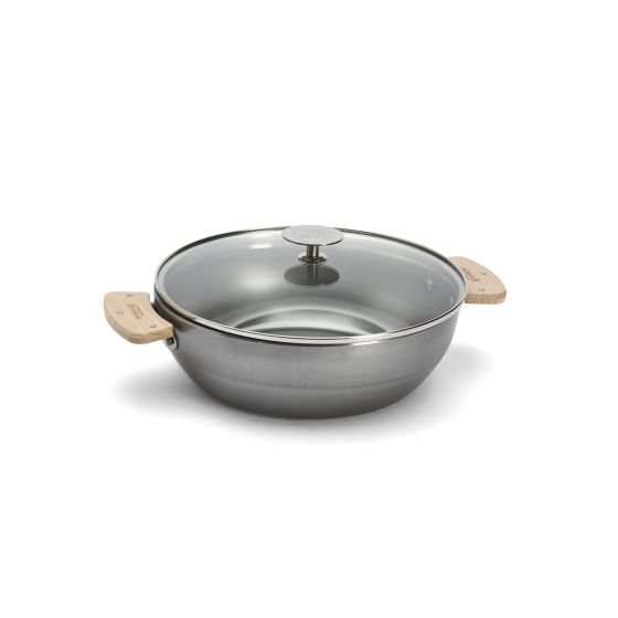 Sauteuse paysanne en acier MINERAL B LOQY