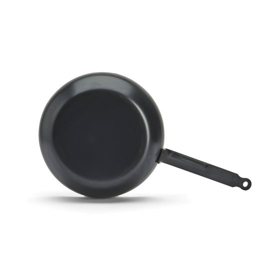 Blue steel round country frypan BLUE CARBON Ø28cm