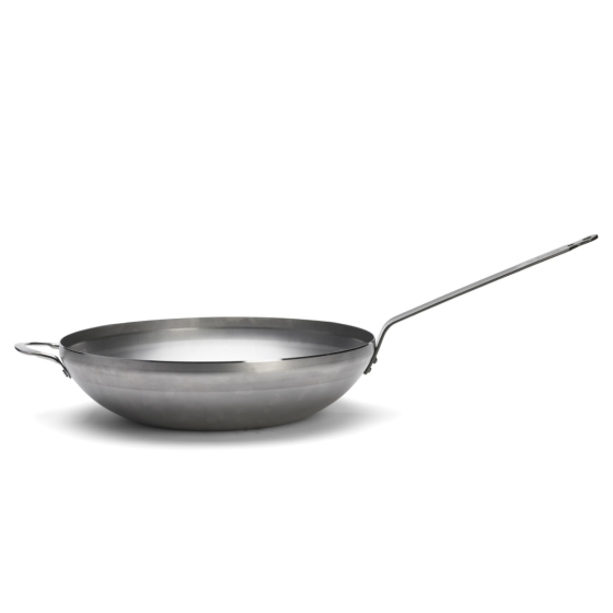 Wok bombé en acier MINERAL B