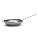 Wok bombé en acier MINERAL B