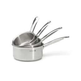 Set of 4 stainless steel saucepans PRIM'APPETY Ø14-16-18-20cm