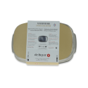 Rectangular stainless steel roasting dish 38x26 cm