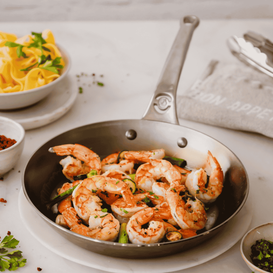 Set of 2 steel frying pans MINERAL B PRO