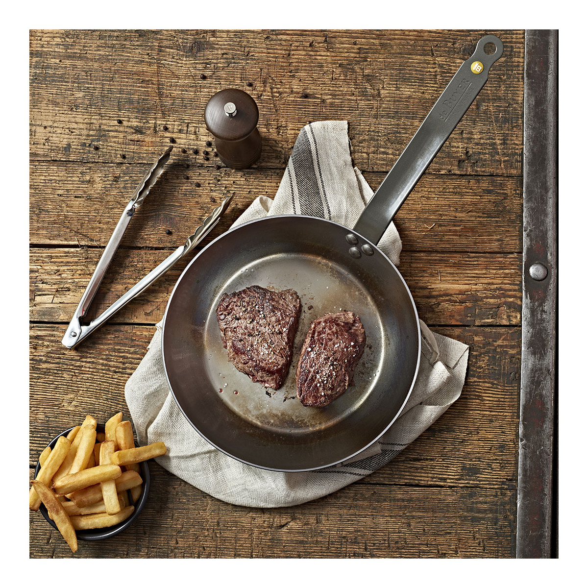 Poêles rondes anti-adhésive haut de gamme – De Buyer