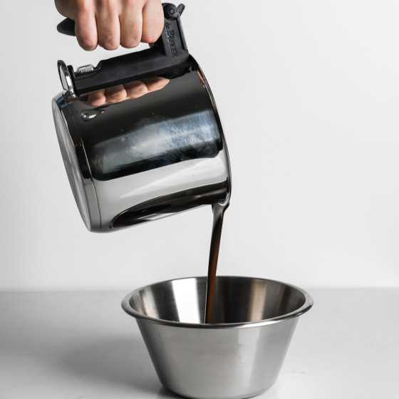 Bain-Marie aus Edelstahl mit Doppelwand 1,5L